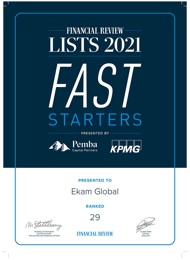 ekam-global-award-list-fast-starters-certificate